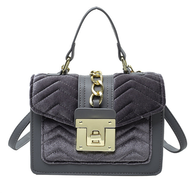 Luxury Fashion Handbag Designer Famous Brands Fall Velvet Purses and Handbags  Ladies Handbags Leather Purses