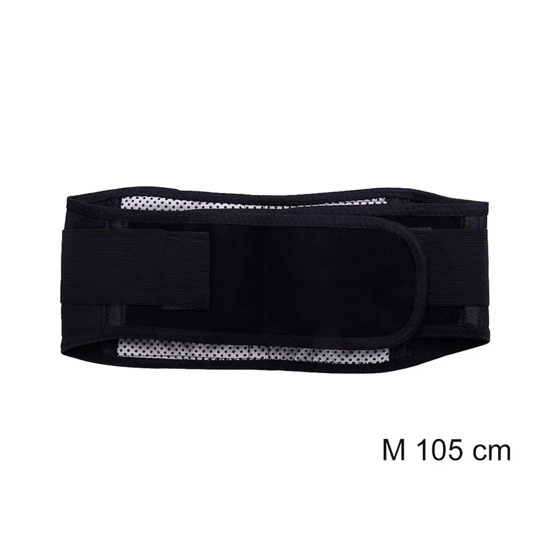 Adjustable Waist Tourmaline Self Heating Magnetic Therapy Back Waist Support Belt Lumbar Brace Massage Band Health Care