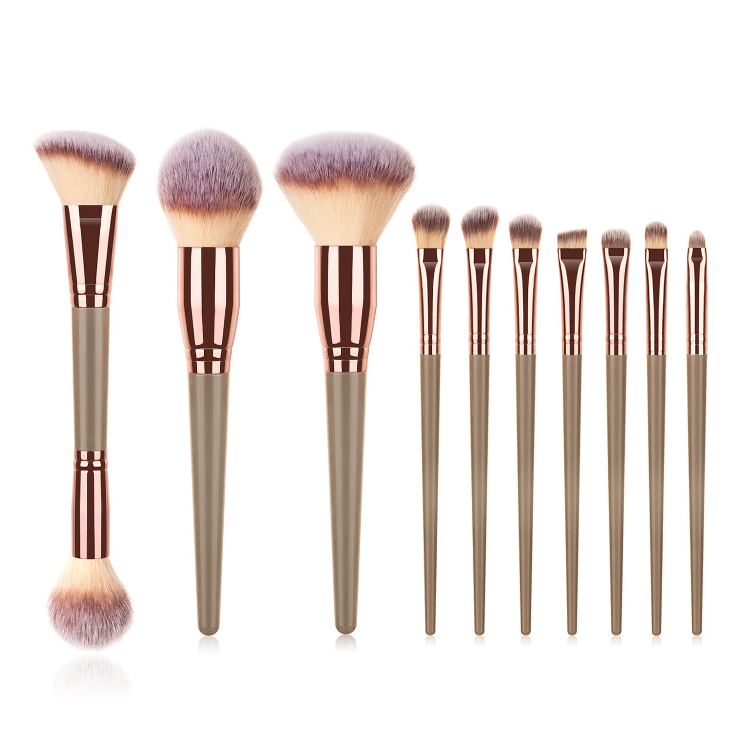 HMU Best Selling Makeup Cosmetic Brushes Champagne Gold 15pcs Brushes Makeup Kits Private Label Brushes Makeup - My Store