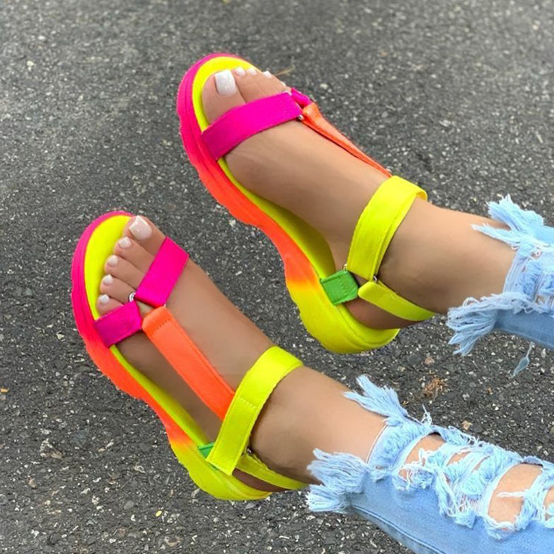 Women Shoes Sandals Women Sandals Summer Yellow Sandal
