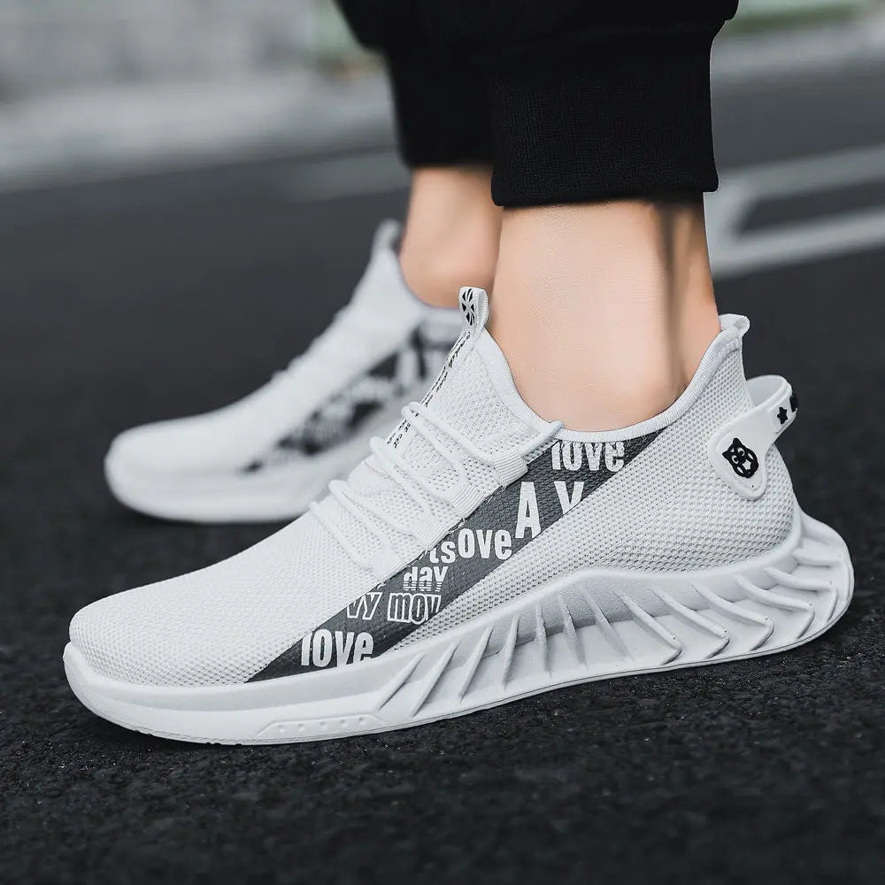 Fashion Men's Sport Casual Shoes Spring Summer Breathable Men's Sneakers Mesh Lightweight Walking Shoes Sneaker Men Outwear