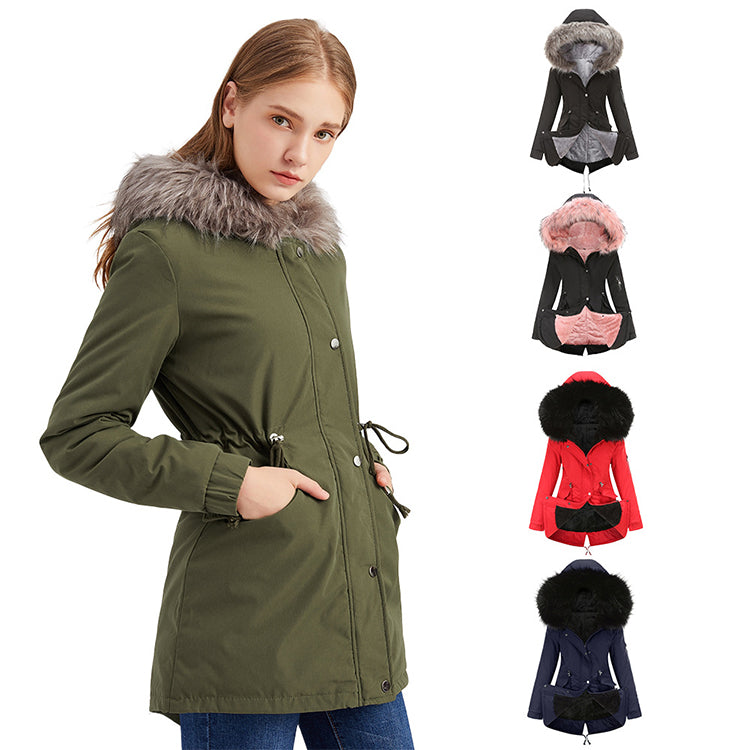 Woman Puffer Real Fur Winter Coats for Ladies Women Jackets and Coats  Fur Coat Wholesale