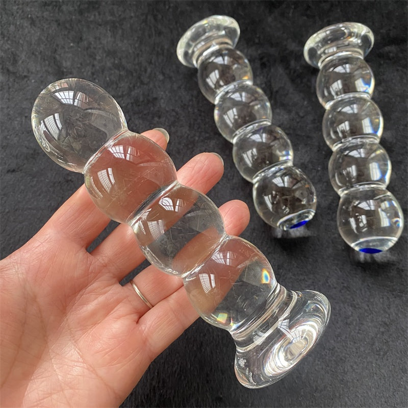 Hot Sale Handheld Personal Care Best Glass Game Toy Wand Massager Anal Plugs for Men and Women