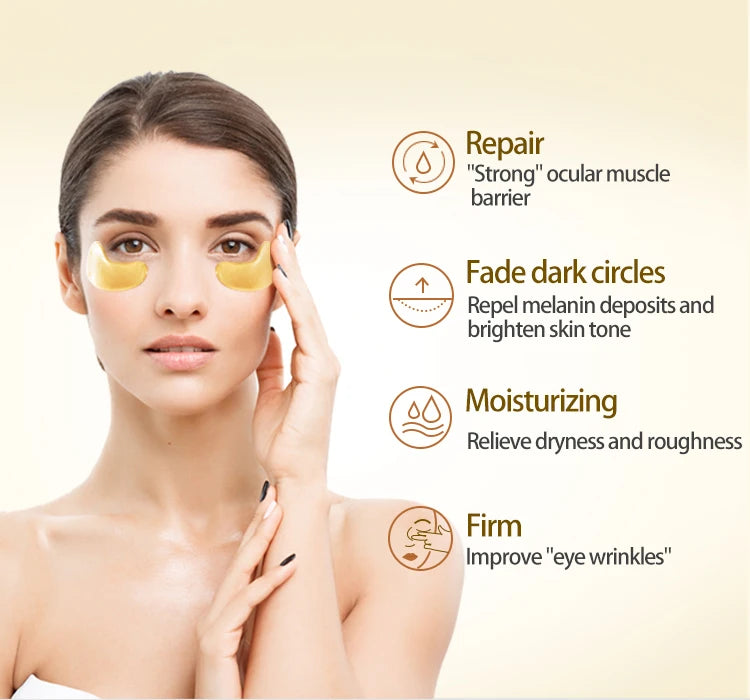 Whitening Skincare Products 24k Gold Skin Care Set Kit (New) Product Set Private Label Logo Cosmetics for Women Skin