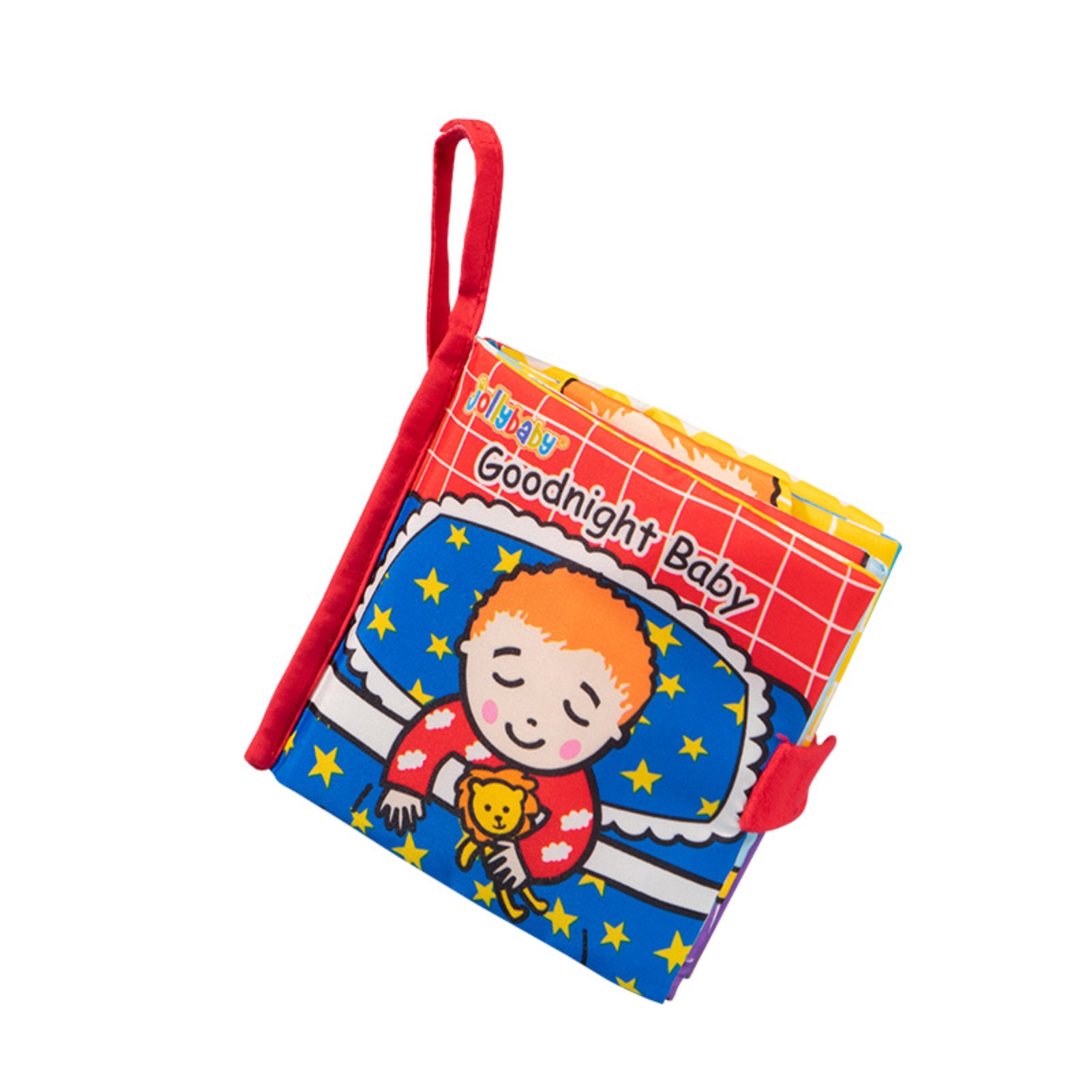 Jollybaby Early Childhood Education English Baby Crinkle Book  Baby Toys Baby Cloth Books