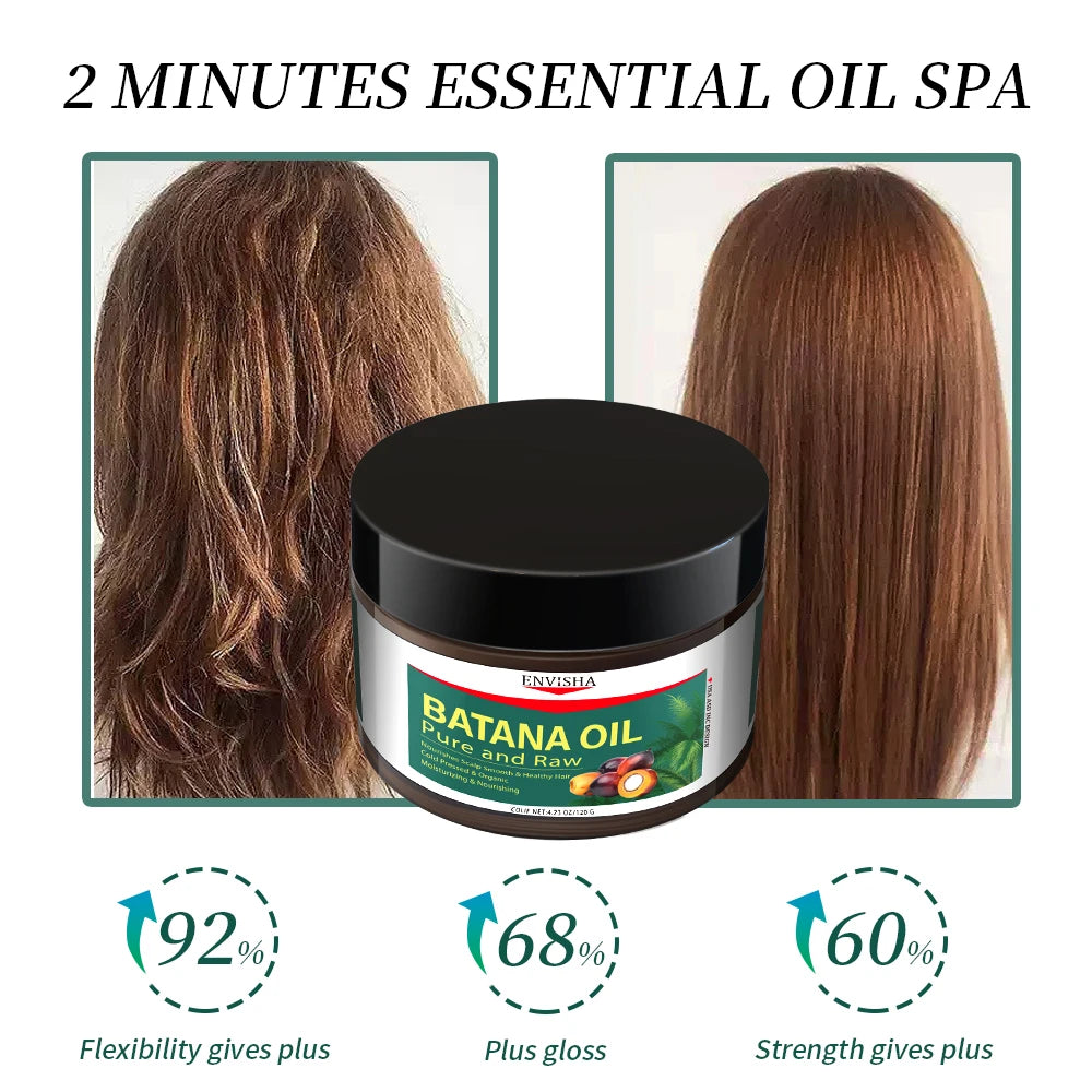 Hot Selling Vegan Nourishing and Hydrating Scalp Hair Care Product Hair Growth Butter Batana Oil for Hair Growth