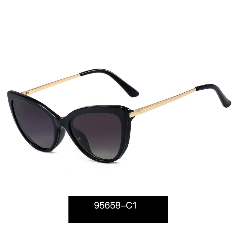 95658 Clip on Sunglass Wholesale Classic Brand Design Sunglasses Custom Logo Good Quality Polarized