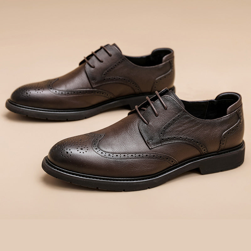 High Quality Genuine Leather Male Shoes Men's Shoes Leather Shoes