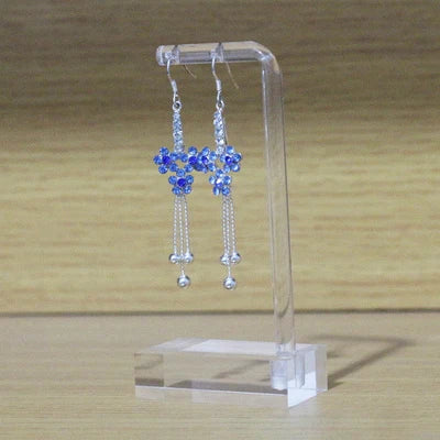 Clear Acrylic Hanging Earring Display Stand Jewelry Showing Case Earring Organizer Earring Holder  Jewellery Stands