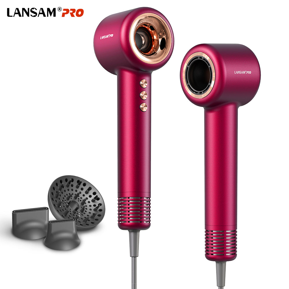 Factory Direct Sales Hair Care Home Salon Powerful Leafless Negative Ionic Hair Blow Dryer Portable