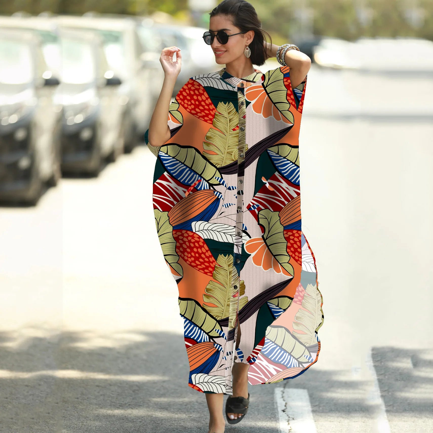 Bohemian Dress Women Casual Dresses  Women's Spring Dresses 2021 Women Clothing