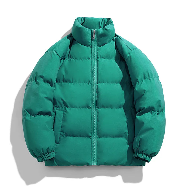 New Warm Men's Clothing Coats Winter Men's Jacket and Coats  Windproof Long Sleeve Casual Jacket Coat Puff Bubble  Jacket