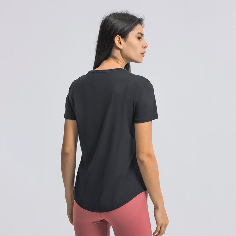 Xsunwing Wholesale Recycled Sustainable Eco Friendly Fitness Yoga Wear Gym Activewear Top Sportswear Women Sport Shirts WDQ075