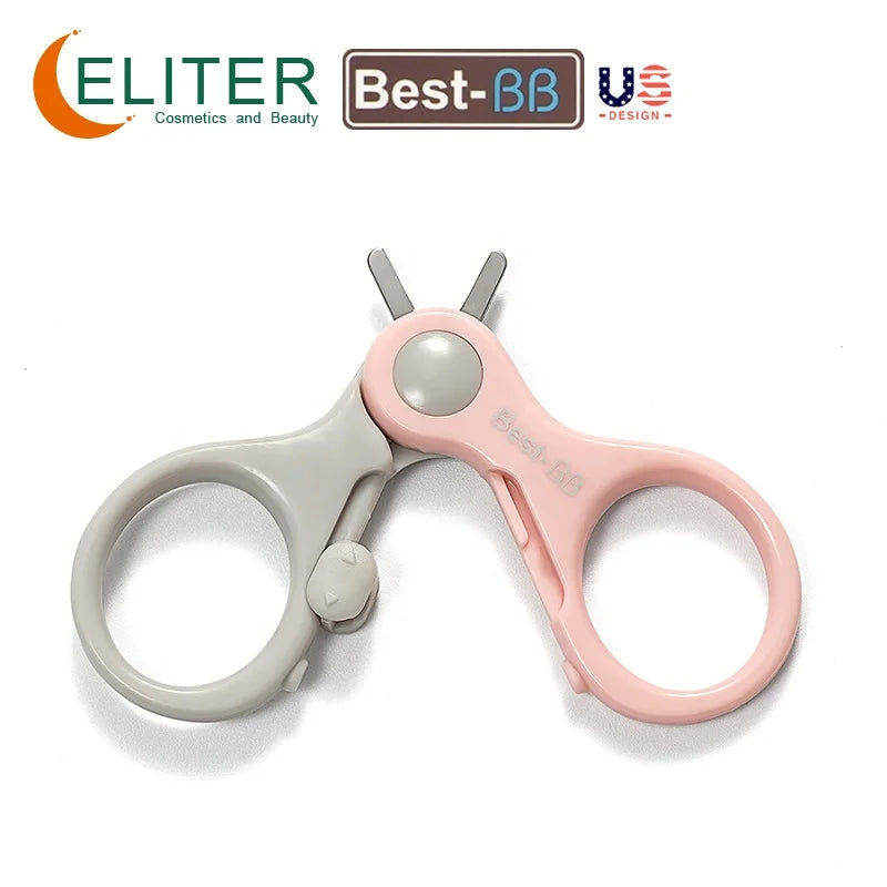 Eliter Hot Sell in Stock Eco-Friendly Babi Safety Scissor Babi Scissor Set Baby Nail Scissors Children Manicure