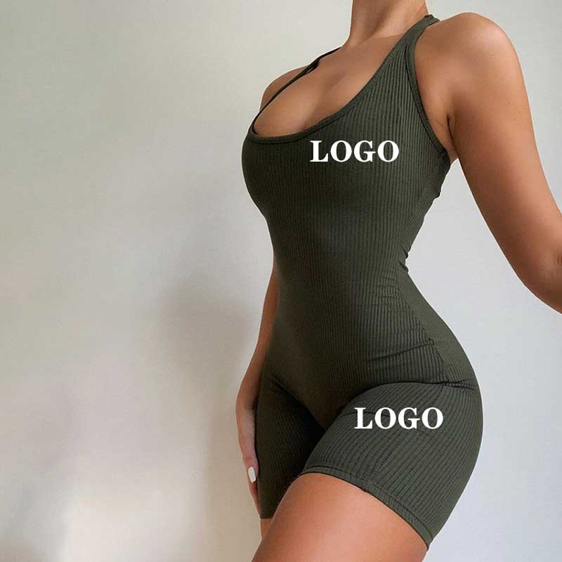 2022 Womens Athletic Activewear Fitness Clothes Gym Wear Workout Clothing Yoga Set Sportswear Lady Jumpsuit