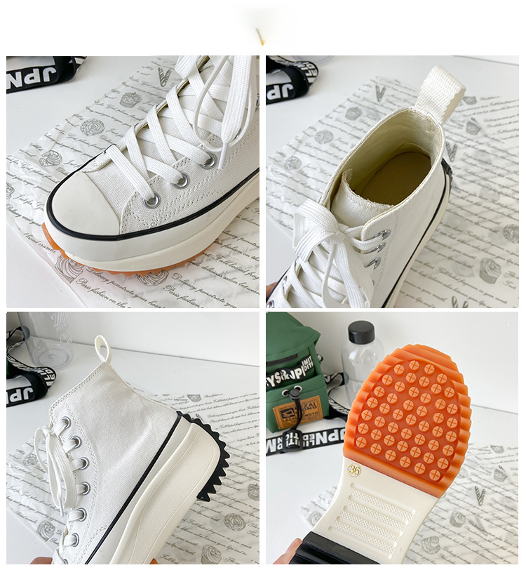 New Canvas Shoes Women Trainers High Top Sneaker Female- Footwear Casual Breathable Sneakers for Women Drop Shipping