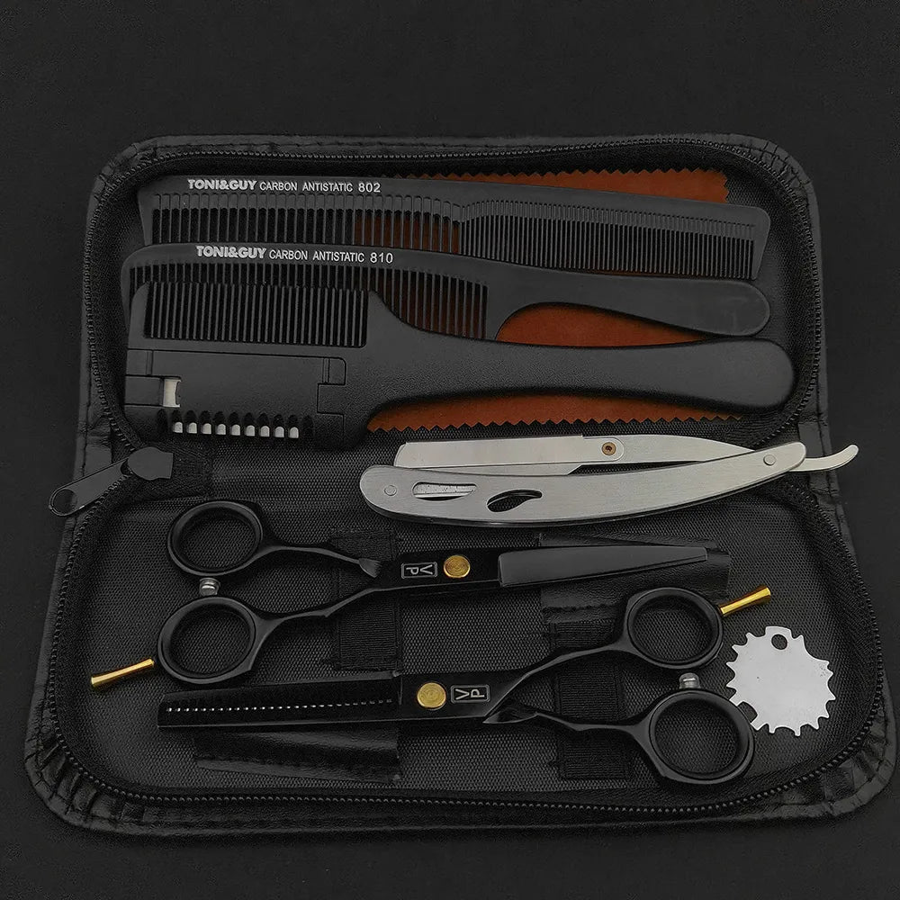 Hair Scissors 5.5'' Hair Scissors Professional Barber Scissors Hairdressing Scissors Hair Accessories Hairdresser's Scissor Set