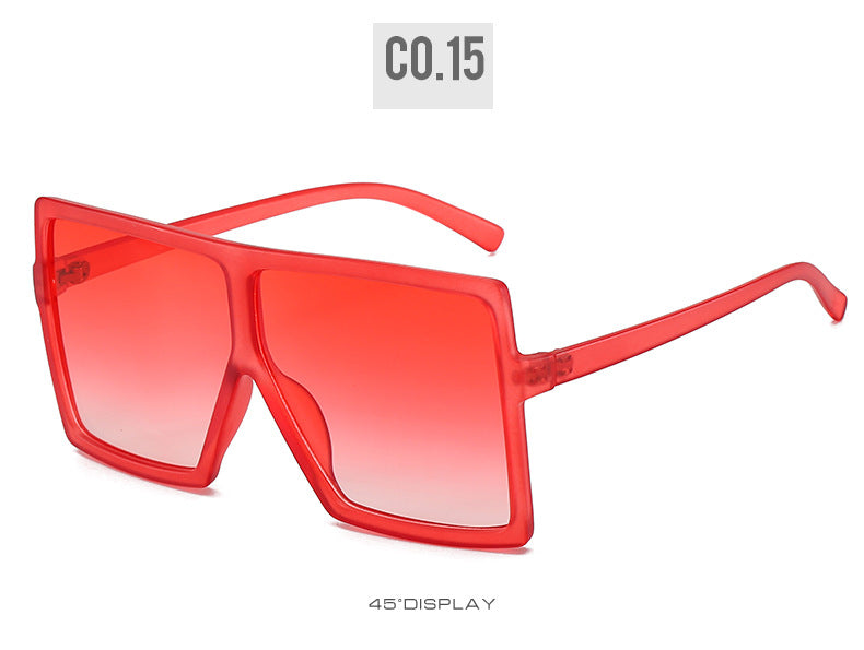 Sunglasses Lens Wholesale Oversized Square Sunglasses Big Frame Sunglasses Women