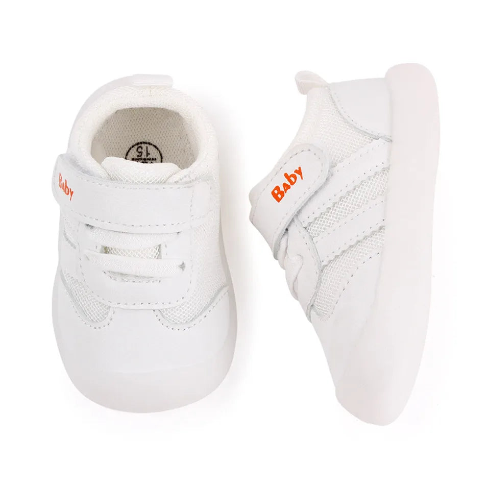 Unisex Baby Shoes First Shoes Baby Walkers Toddler First Walker Baby Girl Kids Soft Rubber Sole Baby Shoe Booties Anti-Slip