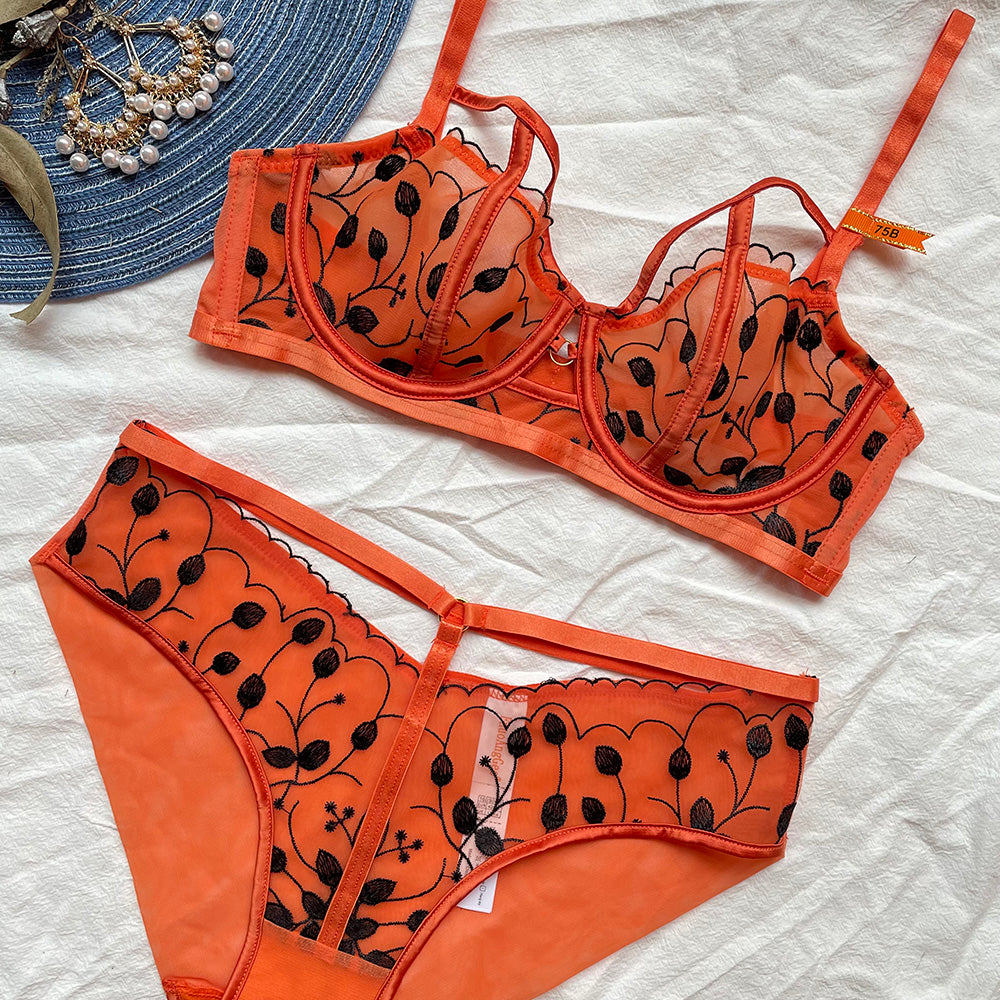 Valentines Day Lingerie Women's Panties Sexy Lingeries Underwear Bra & Brief Sets