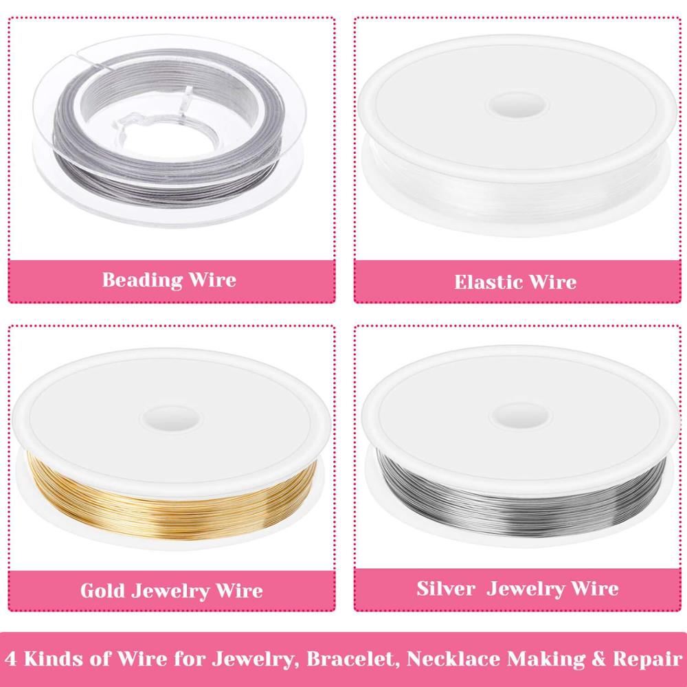 3 Layer 1186PCS Jewelry Making Supplies Jewelry Accessories Bead Wire Tools of Jewelry Finding