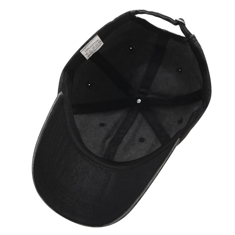 Wholesale Vintage Custom Baseball Hat Unstructured Multi-Panel Hat Washed Baseball Hats Unisex