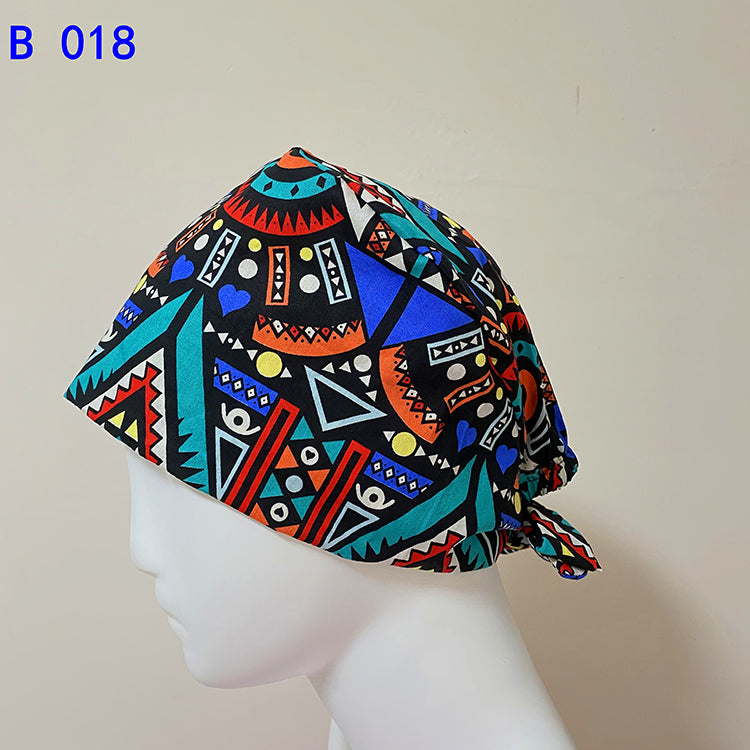 Dental Scrub Hats Medical Hat Surgical Scrub Caps Doctor Scrub Hats Medical Uniforms Cpas With Sweat Band and Strips