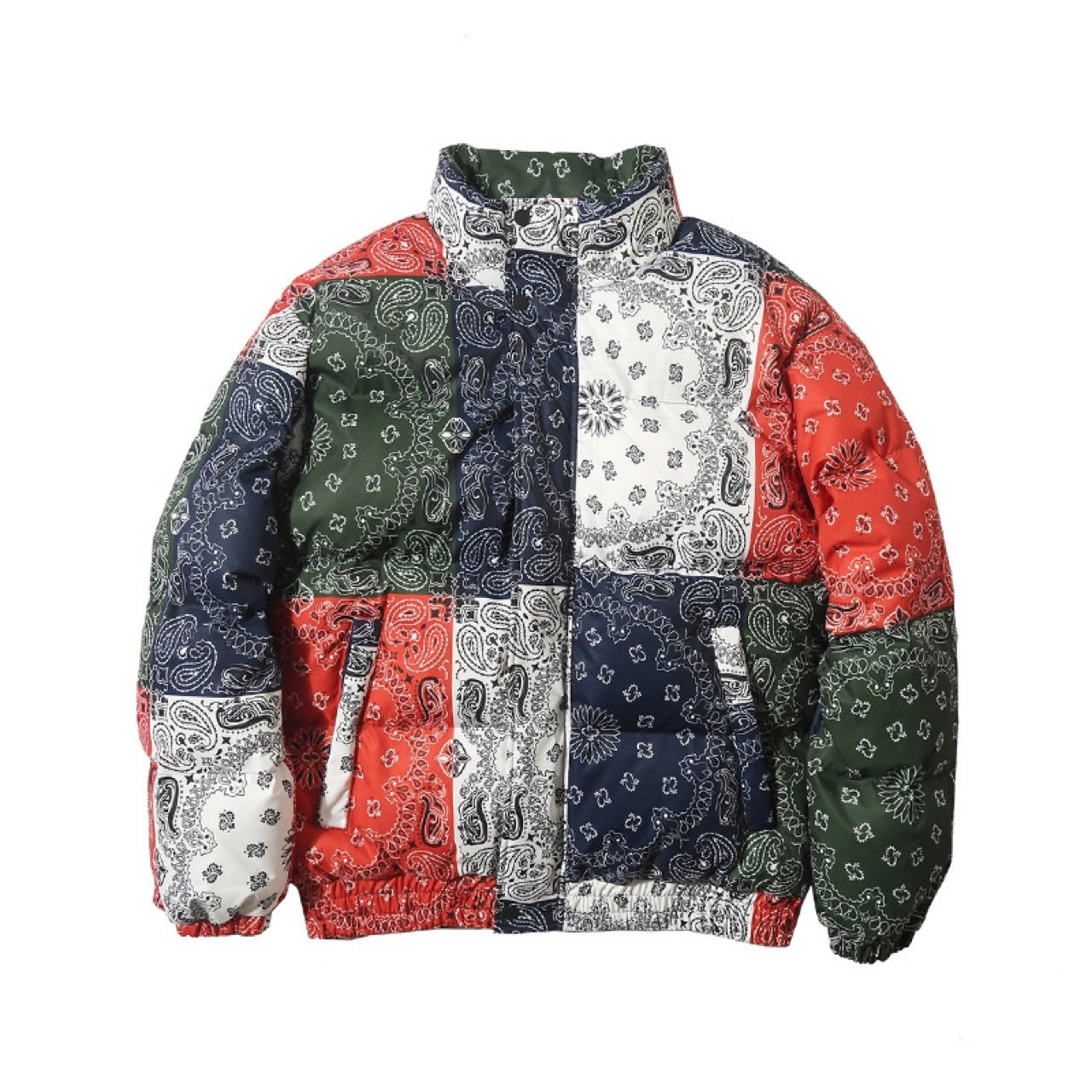 NS43 Print Unisex Coat Women Splice Winter Coat for Women Excellent Casual Coats Men Winter