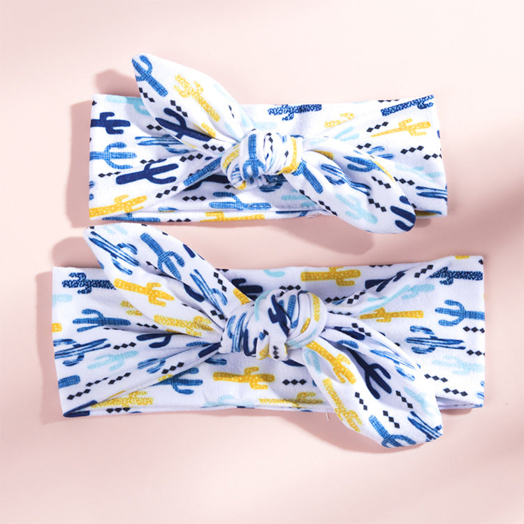 Dropshipping Hair Accessories for Baby and Mom ,Kids Accessories Baby Elastic Headband Set Hair Bands Infant Newborn