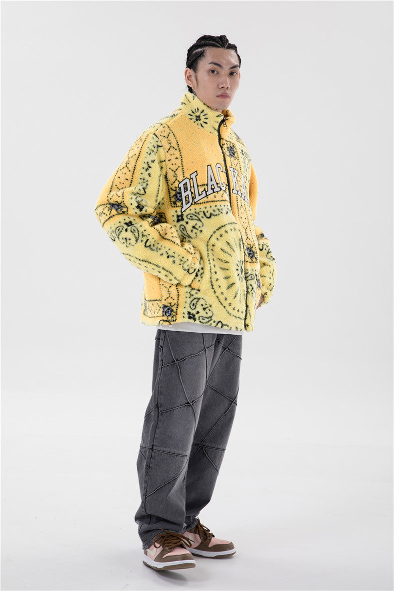 NS43 Women Coats Winter and Autumn Jacket and Coats Print Unisex Coat Men Clothing