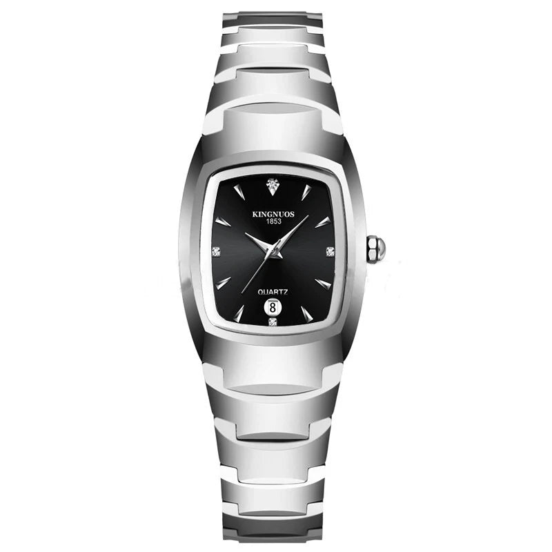 Couple Watches for Lovers Quartz Wristwatch Man Fashion Business Men Watch for Women Watches Tungsten Steel Ladies Watch Xfcs