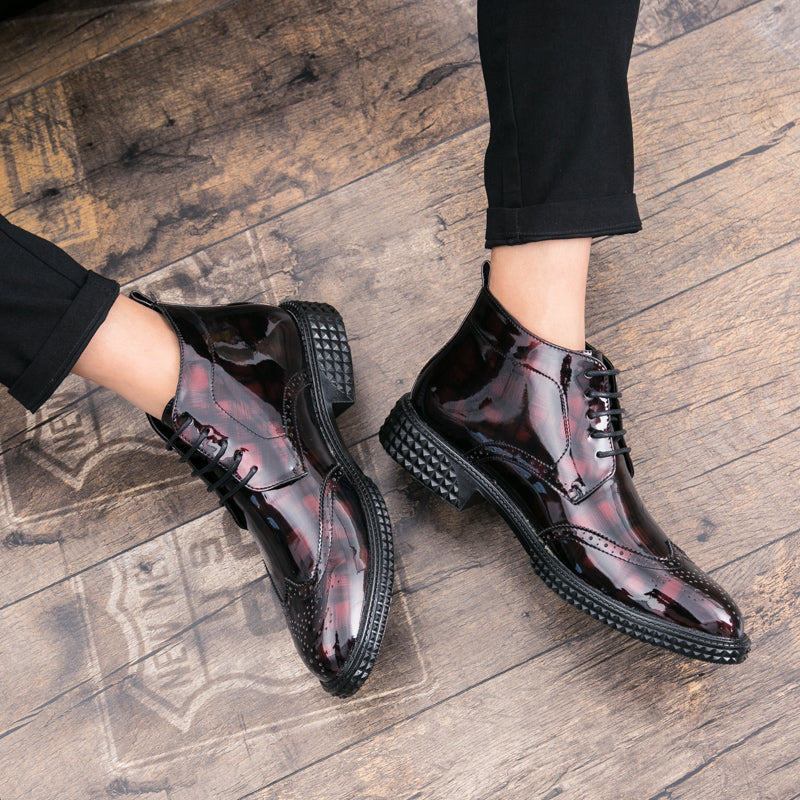 Latest Style Bullock Dress Shoes Breathable and Comfortable Genuine Leather Shoe for Men