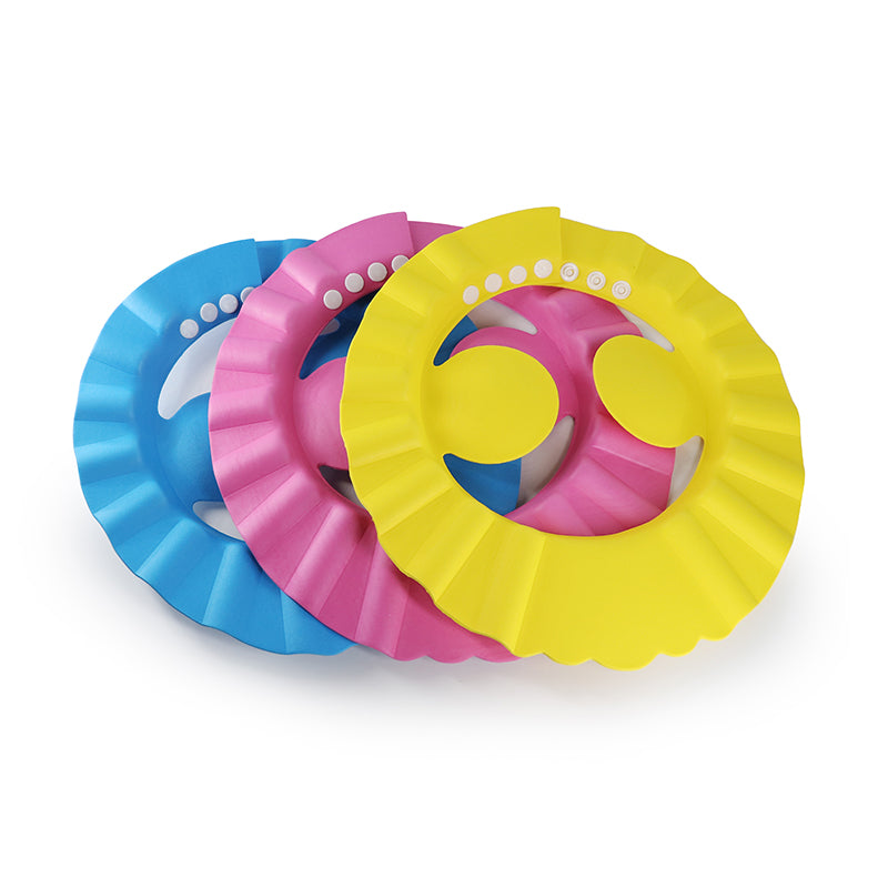 Factory Wholesale Baby Bath Protect Eyes Child Waterproof Baby Shower Kids Adjustable Baby Shower Hat