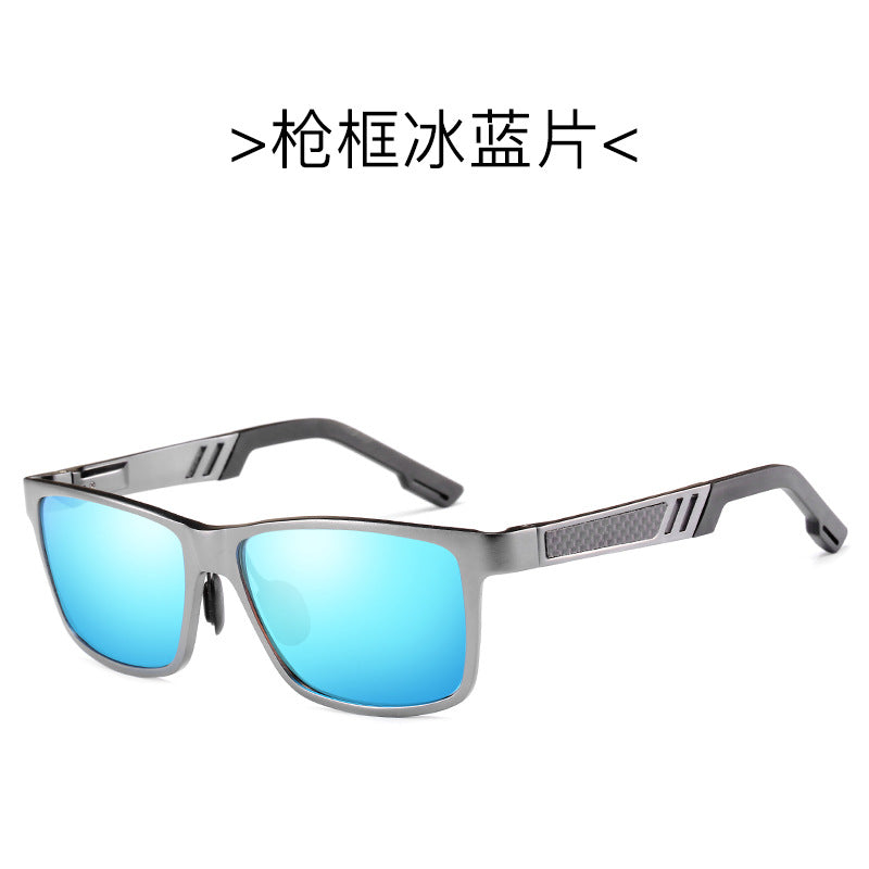 Men Aluminum Magnesium Top Quality Sunglasses Carbon Fiber Sun Glasses Luxury Polarized Sunglass, Sunglasses Sunray/