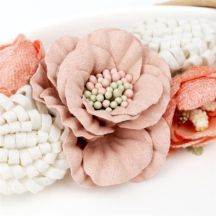 Skincare Flower Baby Headband Girls Bow Kids Hair Accessories Nylon Headband Baby Accessories