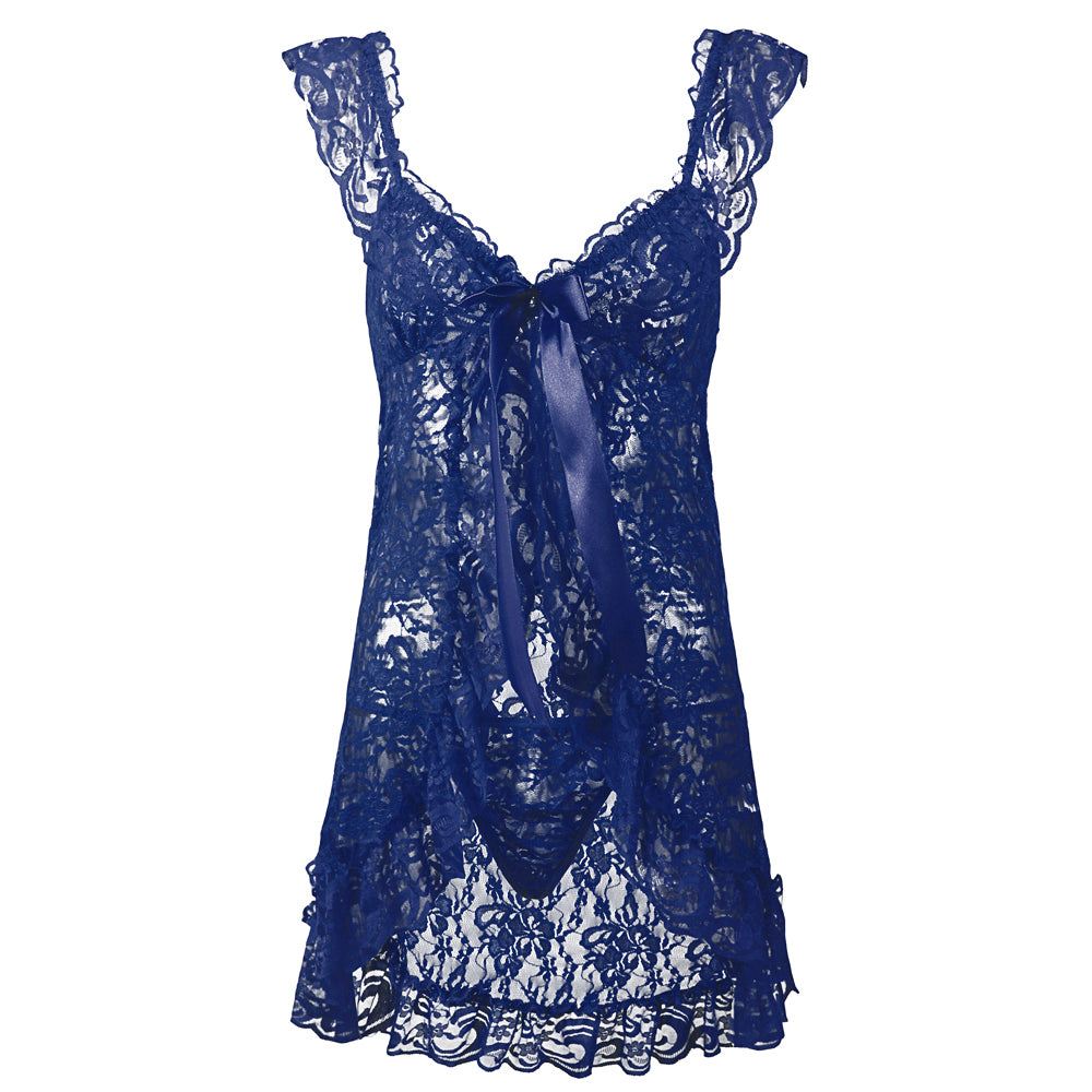 Lingeries-Sexy-Sous-Vet OEM/ODM Robe Sexy Femme Sexy Lingerie Dress Thongs for Woman Babydoll Lingerie Lace Pajamas