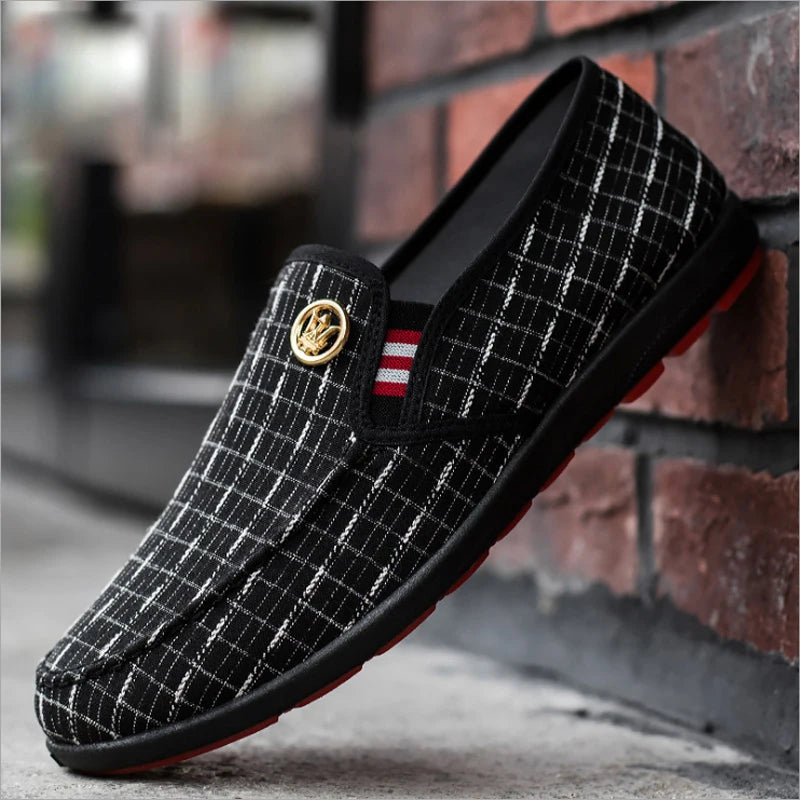 Hot Sell Canvas Leisure Sneaker Anti-Slip Men Casual Shoe Breathable Flats Shoes