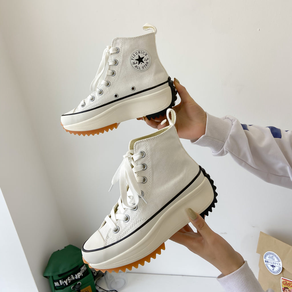 New Canvas Shoes Women Trainers High Top Sneaker Female- Footwear Casual Breathable Sneakers for Women Drop Shipping
