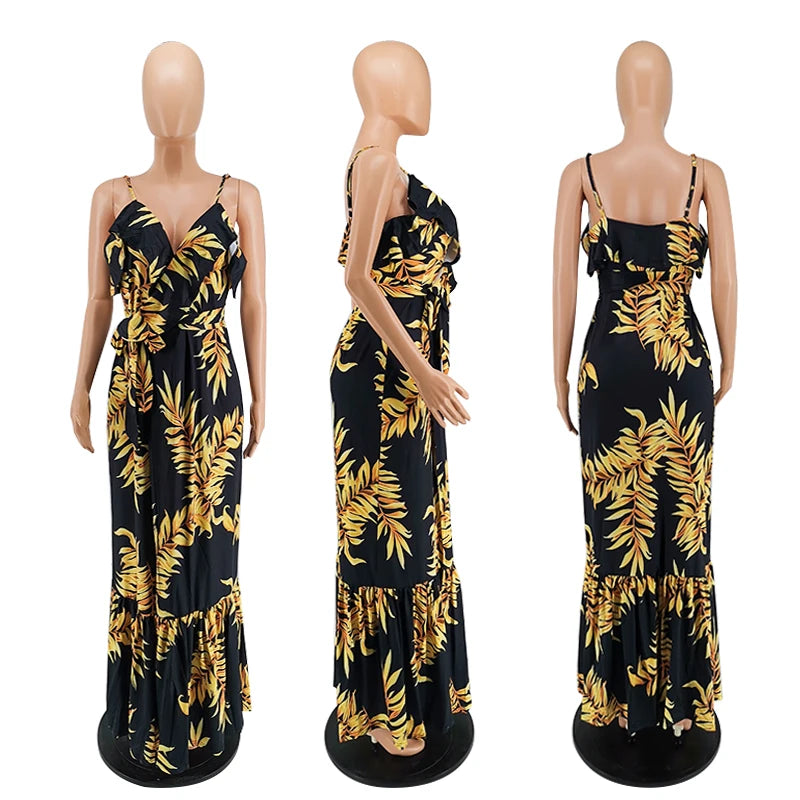 Womens Dresses Spring Casual Dresses Custom Color Summer Bohemian V-Neck Linen Boho Beach Dress