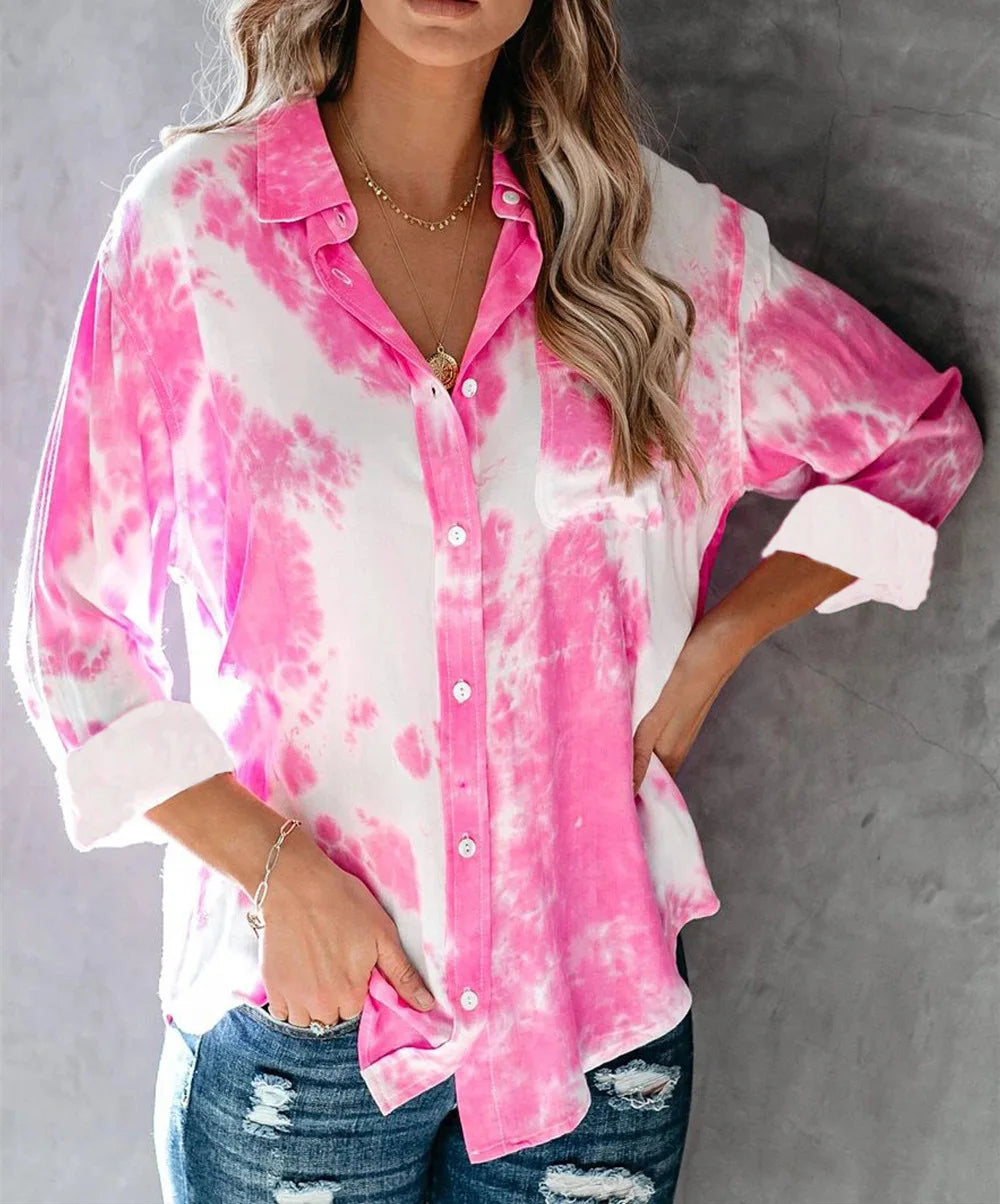 2xl Blouses Ladies New Fashion Women Sheer Sleeve Embroidery Top Blouse Lace Crochet Chiffon Shirt Unique Blouses for Women