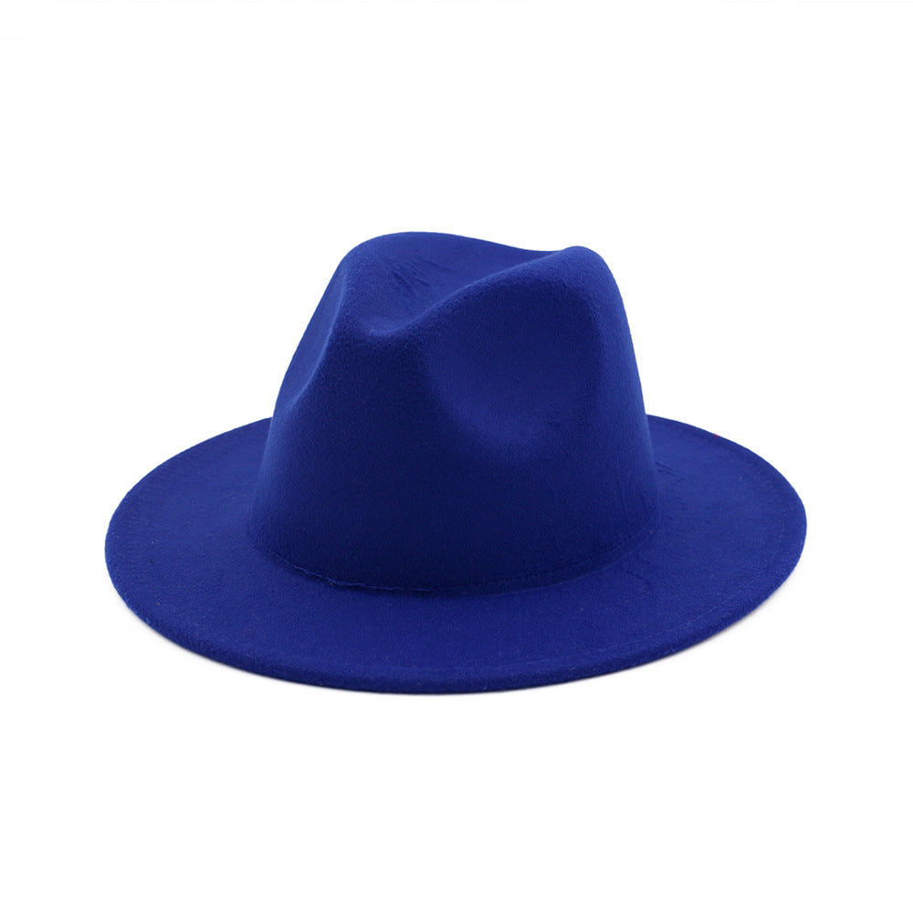 High Quality Children Jazz Fedora Hat Solid Fedora Hats for Kids