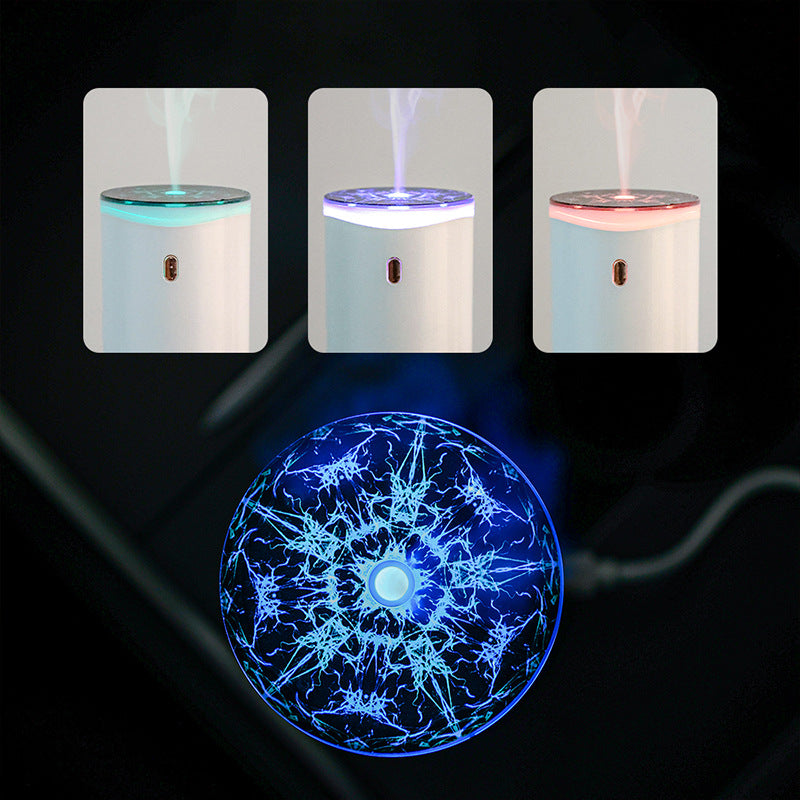 U18 Aromatherapy Machine 5V Car Essential Oil Diffuser Personal Lamp Flame Air Humidifier
