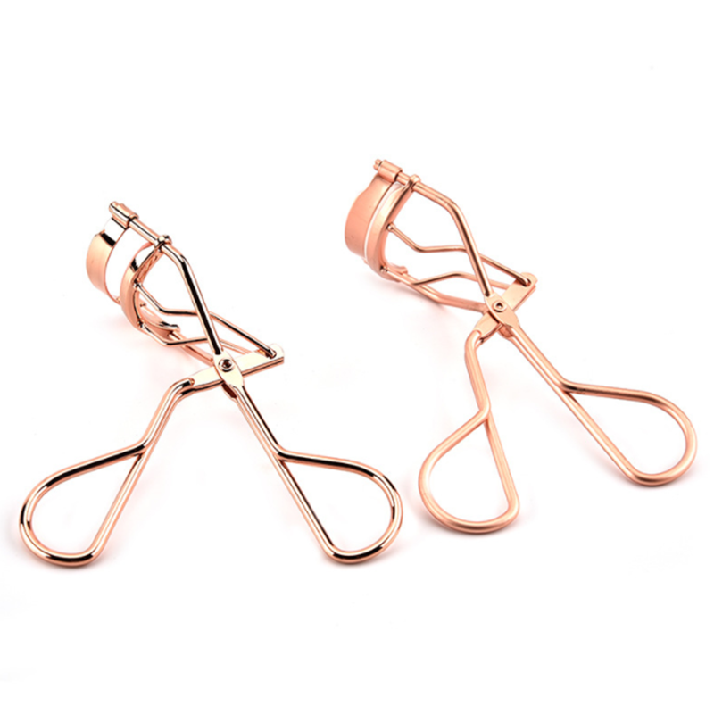 Beauty Wide Angle Rose Gold Eyelash Curler Mini Makeup Eyelash Curler Beauty High Quality Professional Makeup Tools - My Store