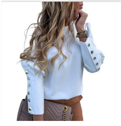 Pineapple Blouse Women's Shirt White Long Sleeve Blouses Women 2020 Womens Tops and Blouse Elegant Top Female Spring