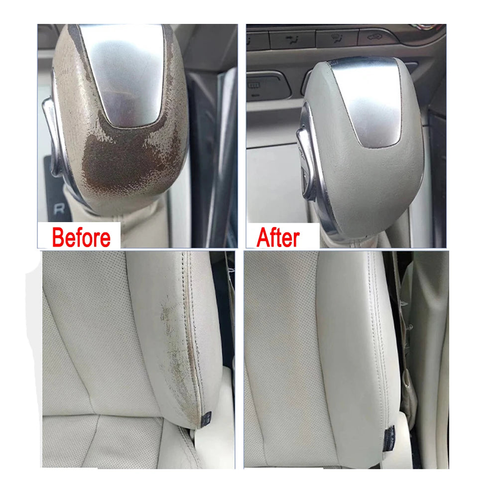 Car Care Kit Liquid Leather Skin Refurbish Repair Tool Auto Seat Sofa Coats Holes Scratch Cracks Restoration for Shoe for Car
