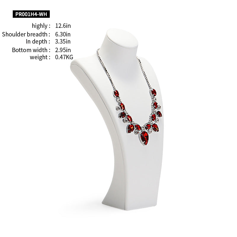 Mannequin Neck Jewellery Hanging Shelf Standing Model Jewelry Storage Props Necklace Display Jewelry Bust Forms