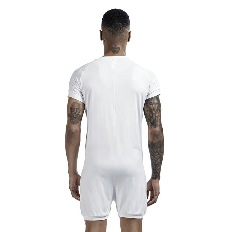 TAUWELL Men's Pajamas Onesies Sleepwear High Quality Super-Elastic Male Nightwear Leisure Home Sexy Men Pajama Sets