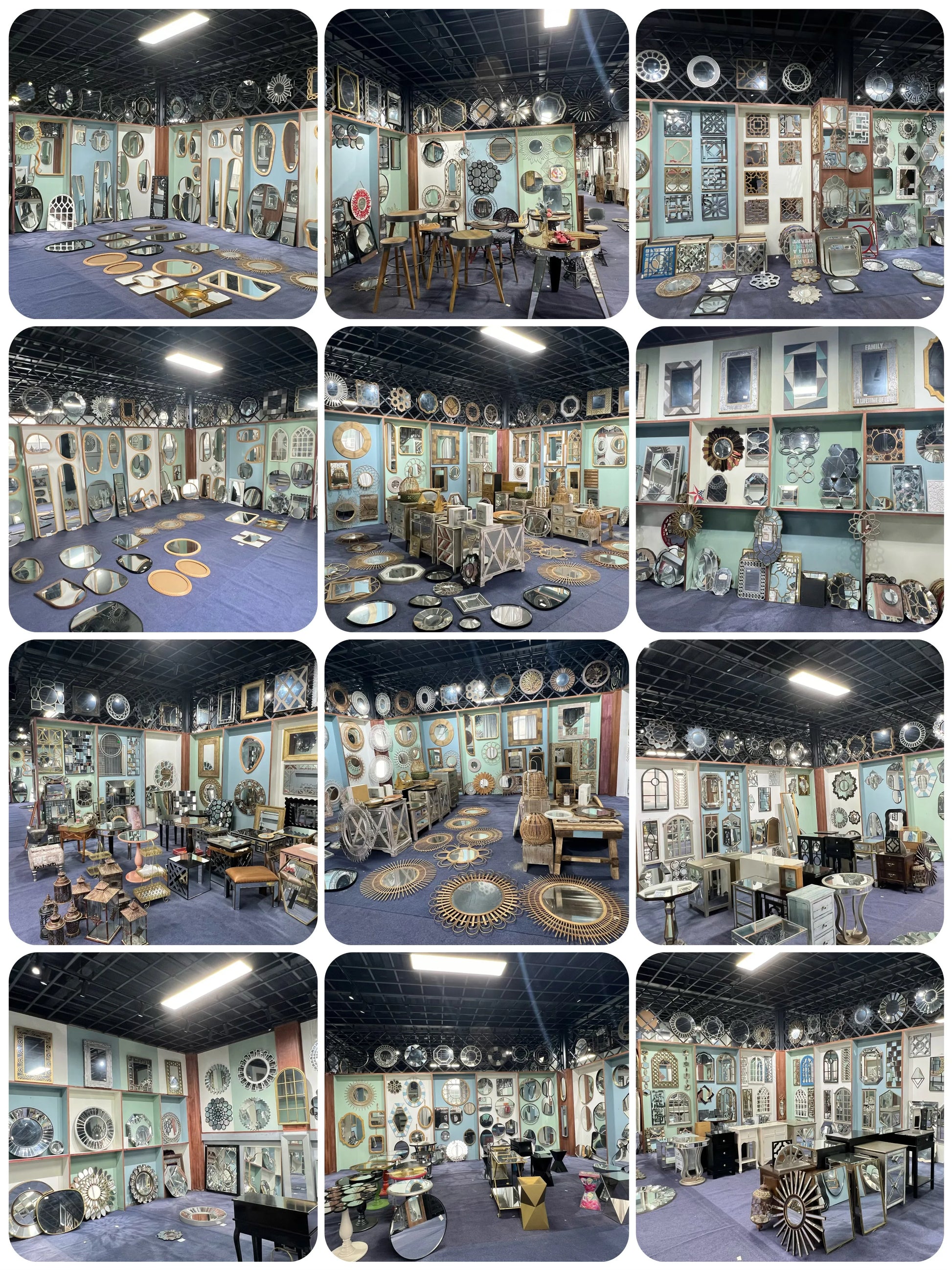 65CM Simple Style Bathroom Circle Framed Wall Mirrors Durable Using Generous Decor Natural Color Wall Mirror for Living Room