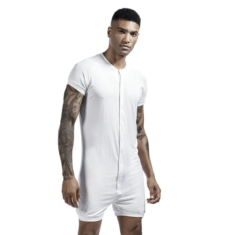 TAUWELL Men's Pajamas Onesies Sleepwear High Quality Super-Elastic Male Nightwear Leisure Home Sexy Men Pajama Sets