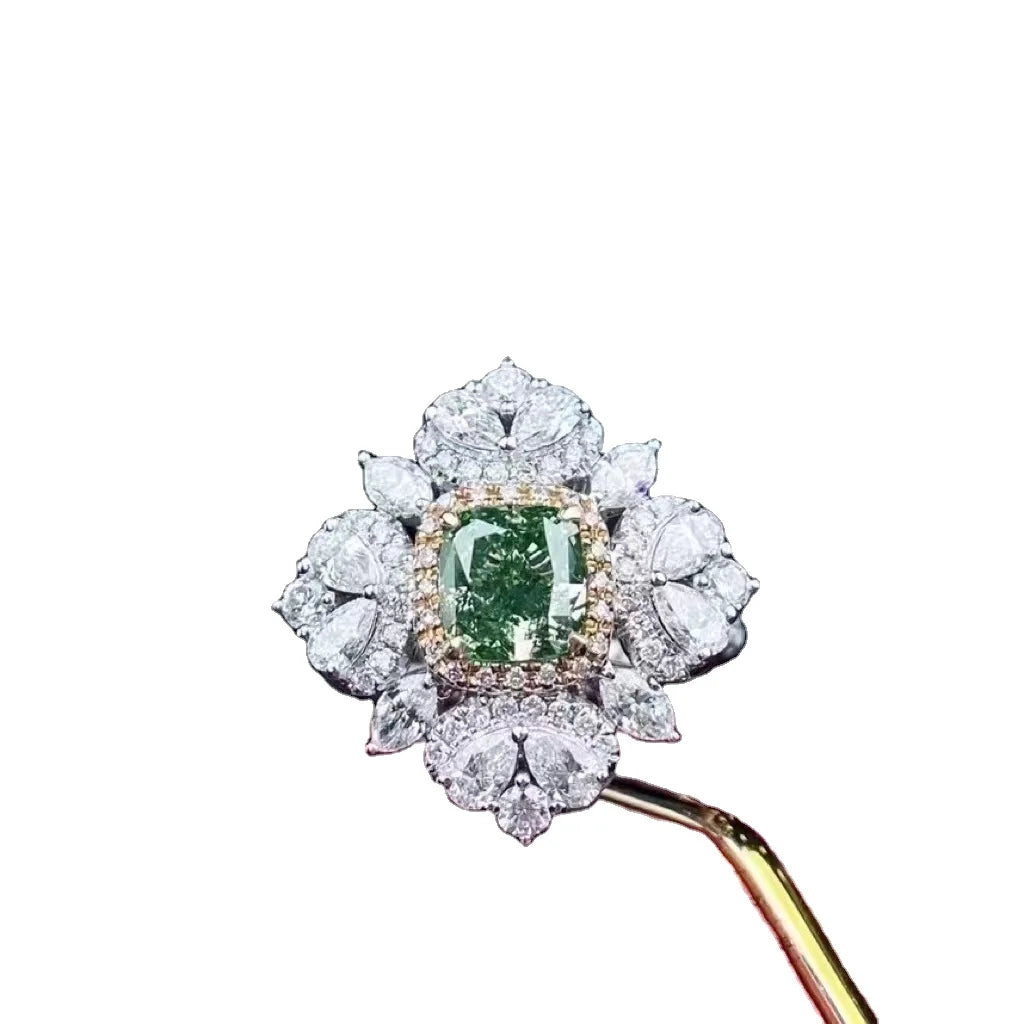 SGARIT Custom Fine Jewelry Factory Women 14k  Solid Gold Jewellery VVS Moissanite Diamond Rings